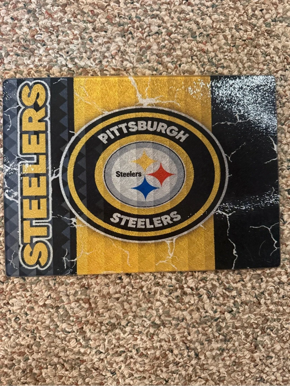 Steelers cutting board